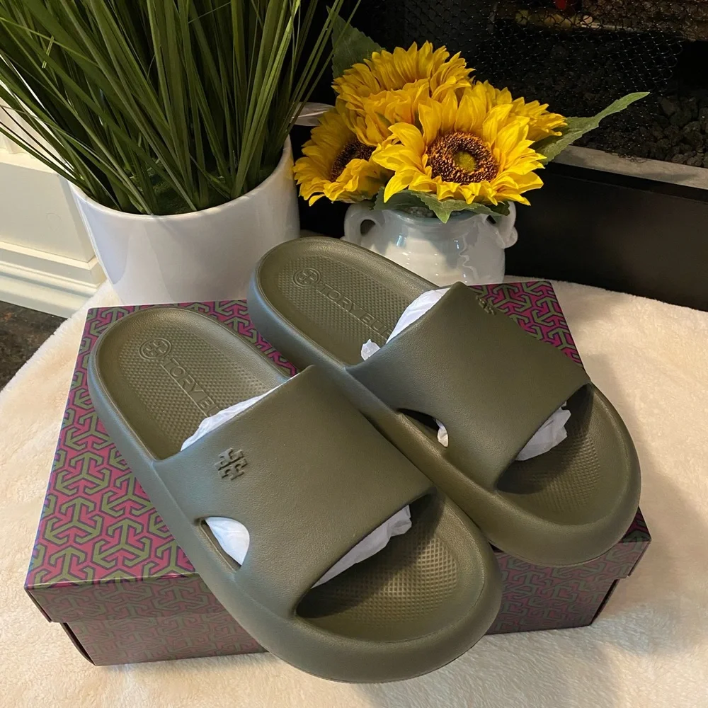 Tory Burch Shower Slide Sandals